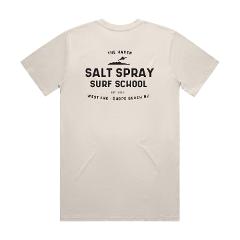 Adults Salt Spray T-shirt  - Bone
