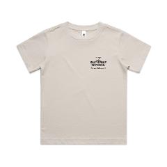 Kids  Salt Spray T-shirt  - Bone