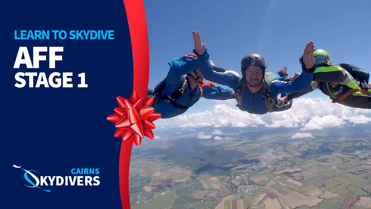 Gift Voucher Learn to Skydive   (AFF Stage 1)