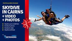 Gift Voucher Tandem Skydive up to 14,000ft with Video & Photos