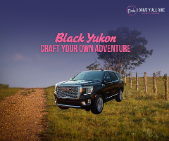 Black Yukon - Craft Your Own Adventure (6 person)