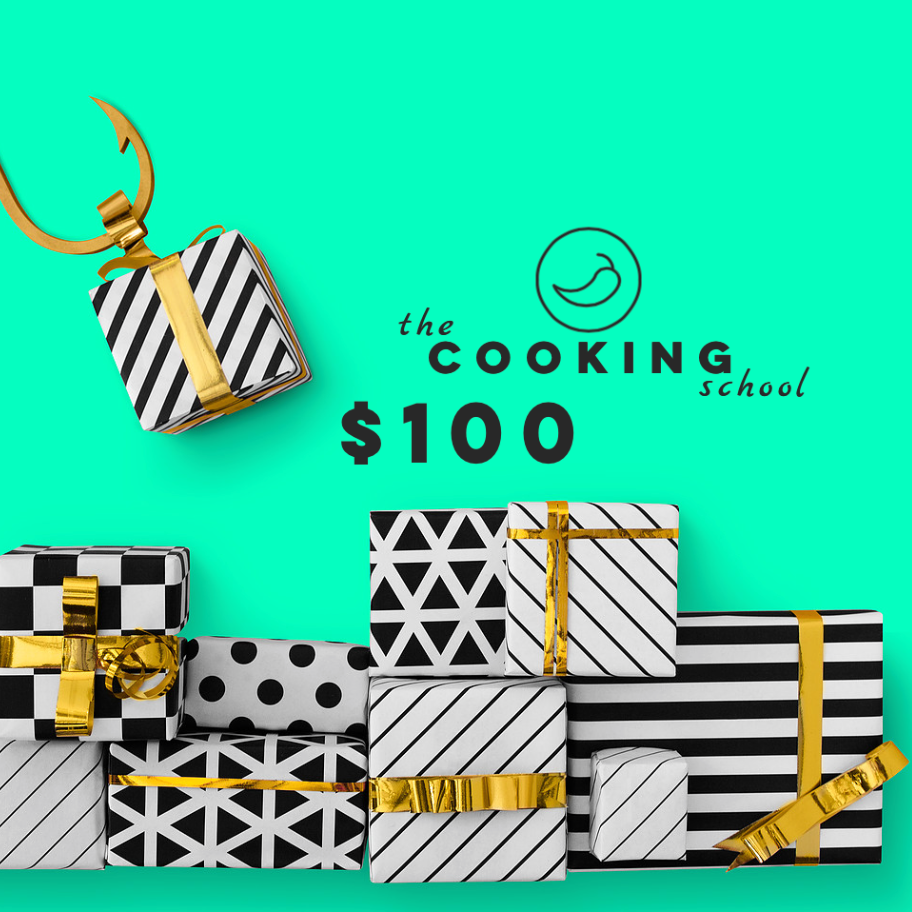 $100 gift voucher "the COOKING school" - Sydney