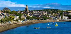 De Saint Malo à Saint Suliac en sidecar vintage