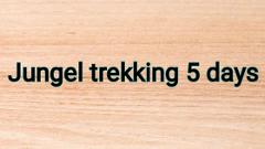 Special Jungle Trek 5 Days 