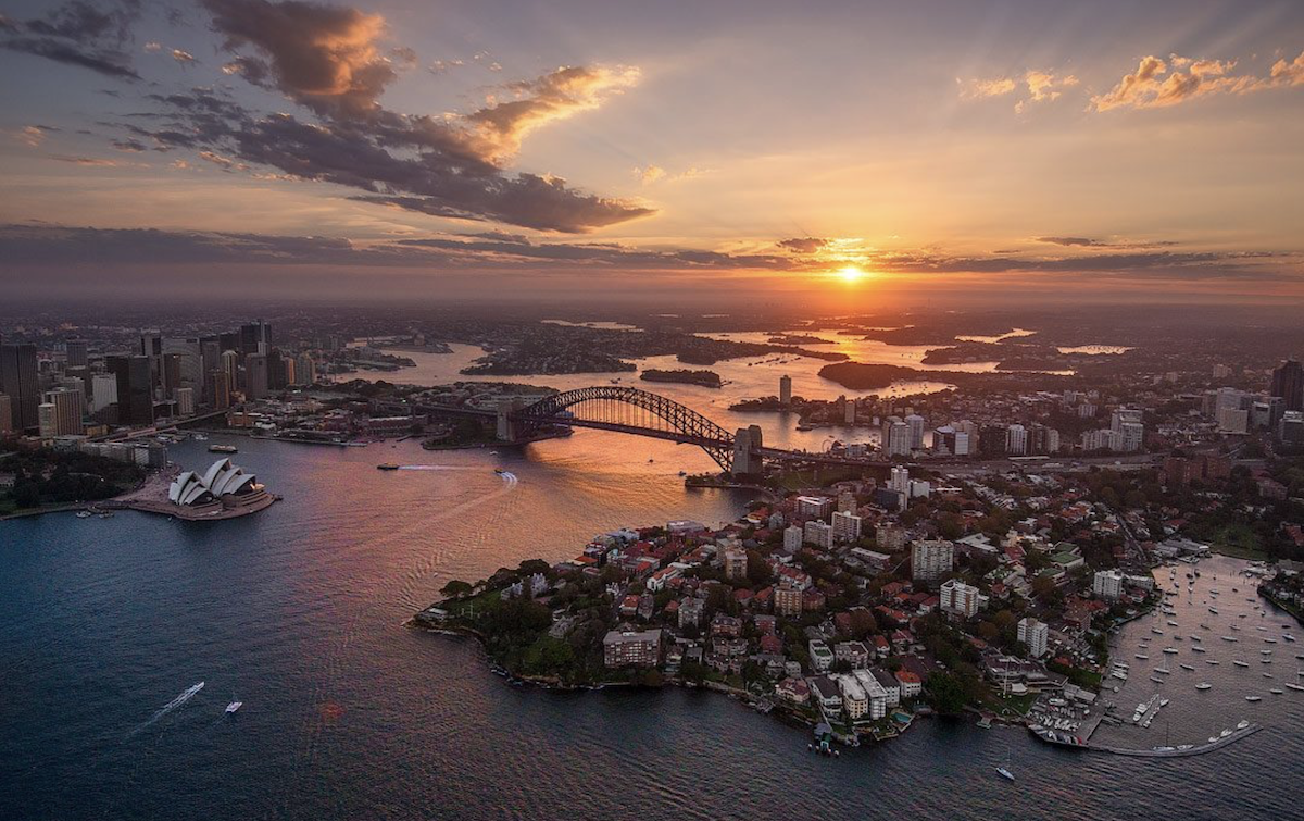 Flight 7 - Sydney Sunset Flight (Private flight) 30 Minutes