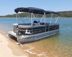 Pontoon Boat Hire - Half Day