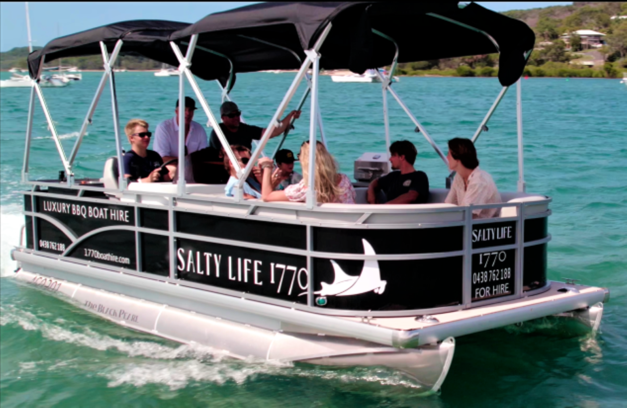 Pontoon Boat Hire - Full Day