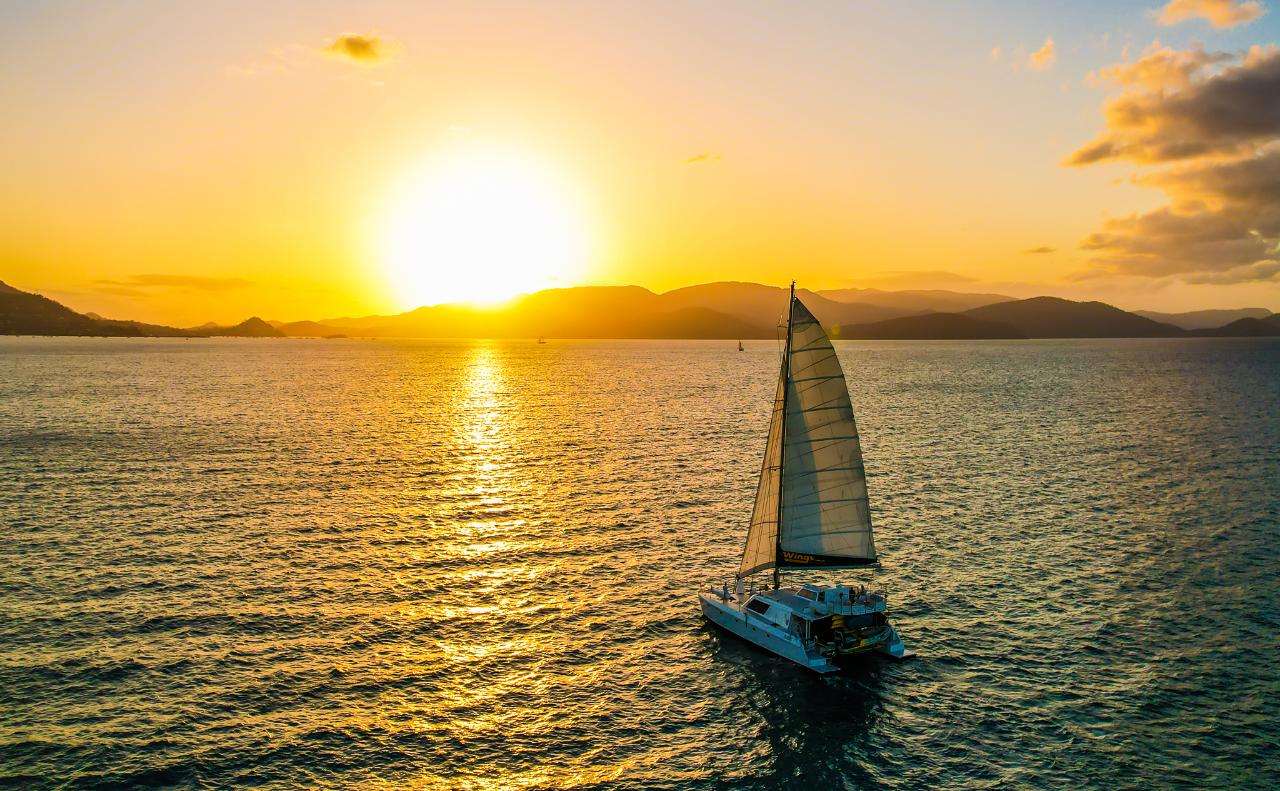 Airlie Beach BYO Sunset Sail in Style Cruise