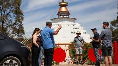 Discover Bendigo Guided Tour with Great Stupa and Sacred Heart Cathedral.