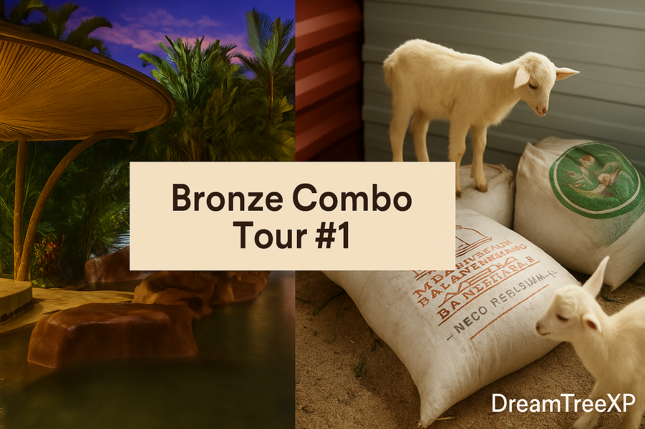 Baldi Hot Springs Day Pass & DreamTreeXP Farm Tour - BronzeCombo #1