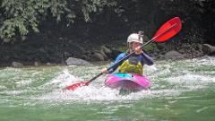 Instrucción de Kayak : Domina el río pejibaye