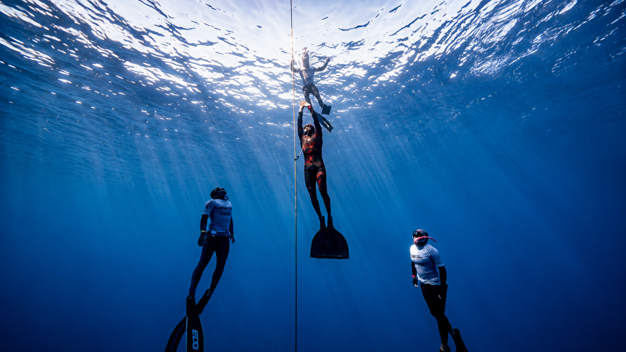 Freediving Training Session
