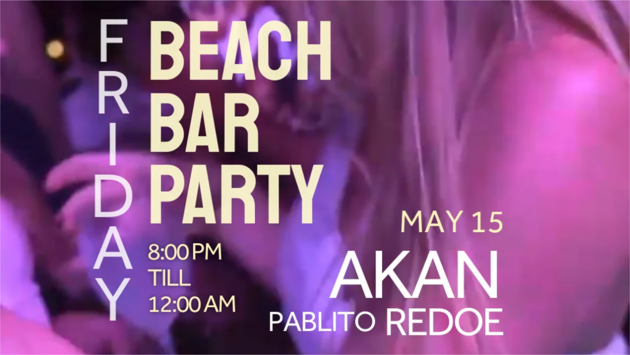 Palm party × AKAN/PABLITO & REDOE × Hyatt Regency