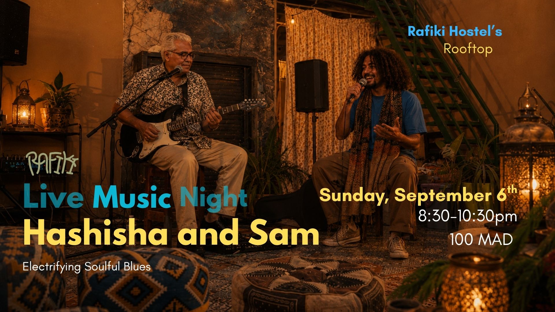 Live Music Party — Tamraght · Rafiki Experiences