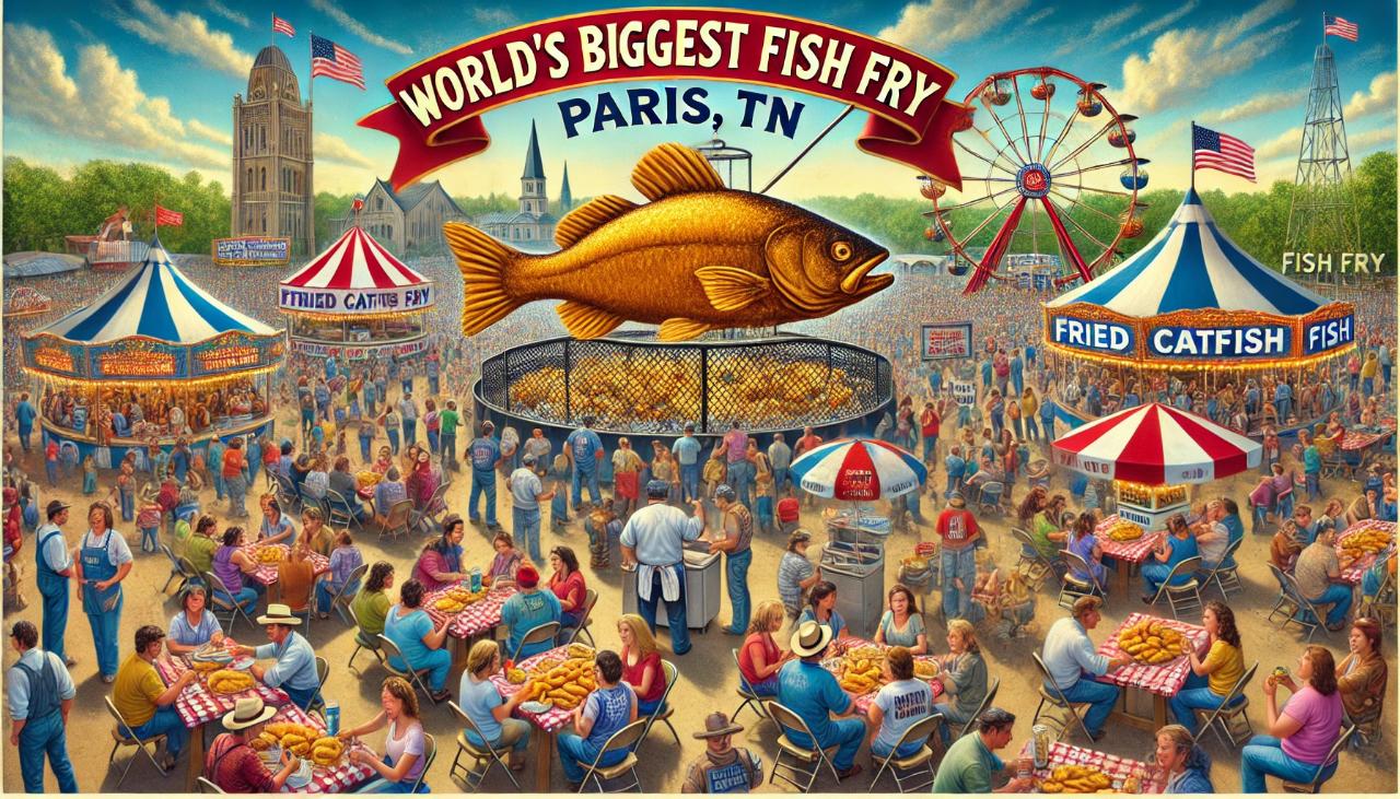 World’s Biggest Fish Fry - Bus Trip to Paris, TN