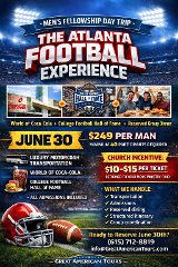 The Atlanta Football Experience: Men's Fellowship Day Trip