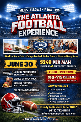 Atlanta Football Experience: Men's Fellowship Day Trip