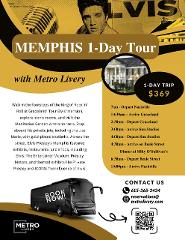 MEMPHIS 1-Day Tour With Metro Livery