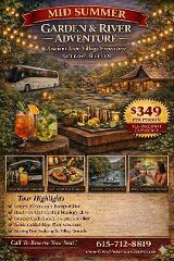 Mid Summer Garden and River Adventure at Ancient Lore Village