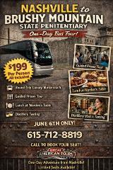Nashville to Brushy Mountain State Penitentiary Bus Tour