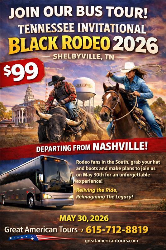 Tennessee Invitational Black Rodeo Bus Tour