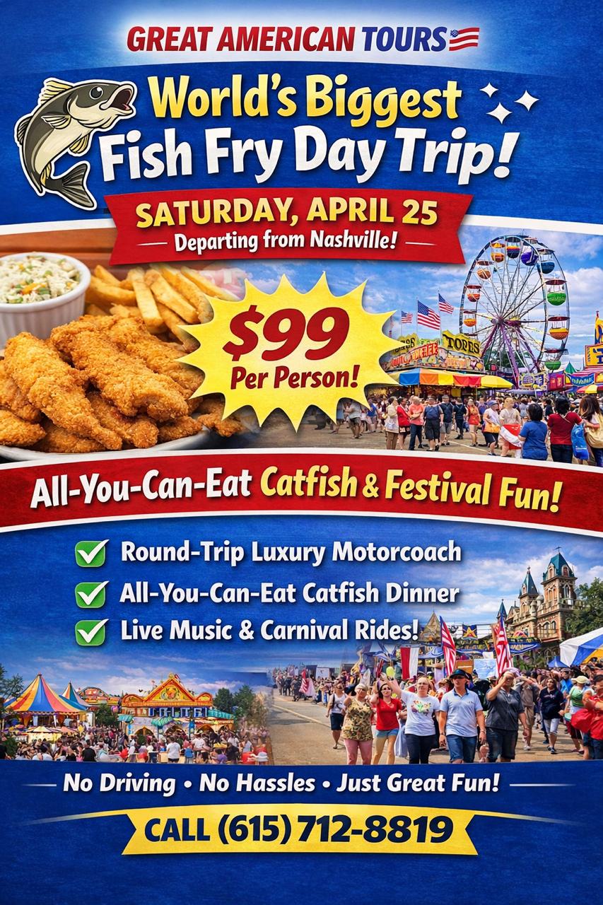 World’s Biggest Fish Fry Day Trip