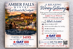Amber Falls Winery Private Chauffeur Getaway from Nashville