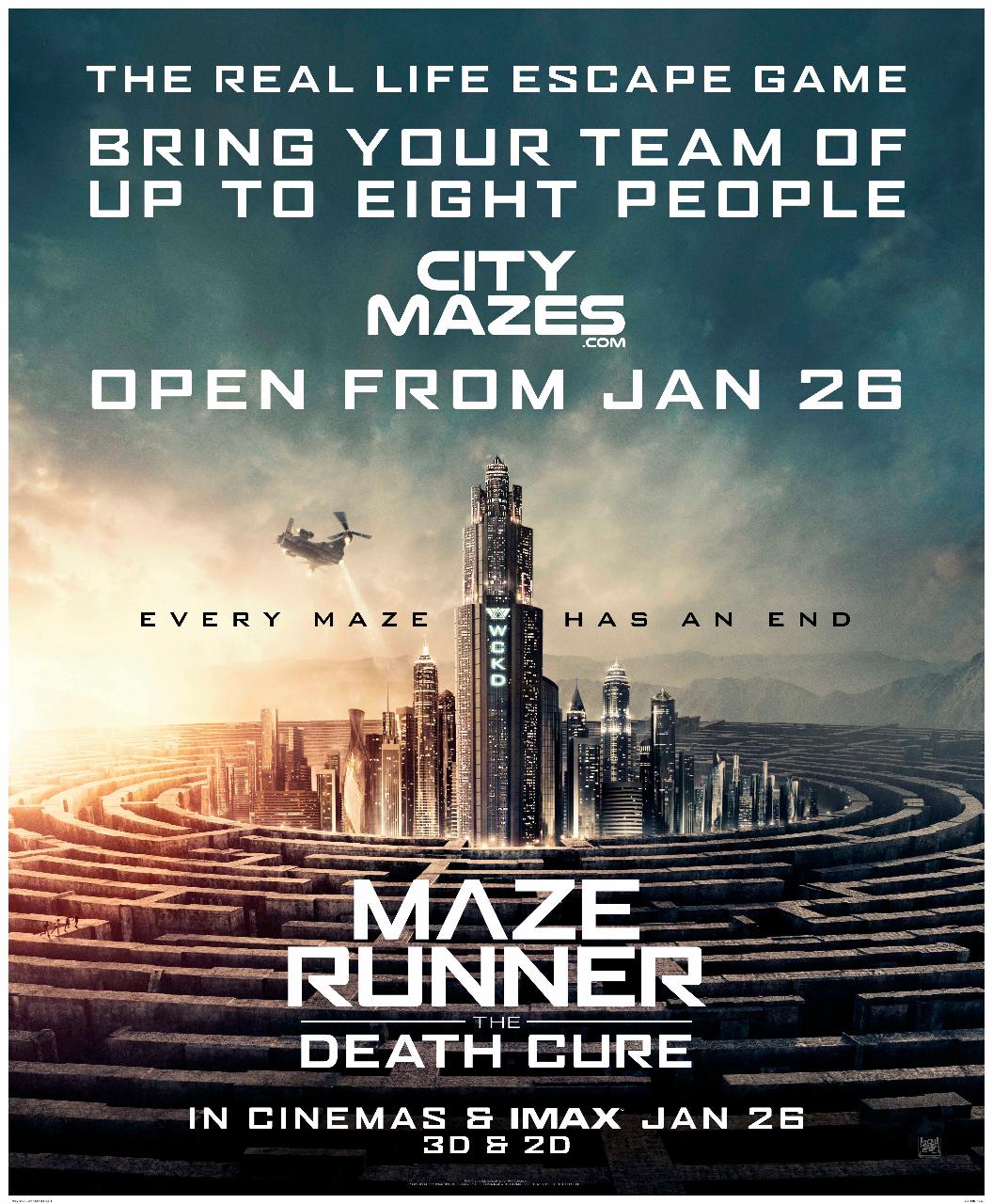 NOT AVAILABLE Maze Runner - The Capitol Escape