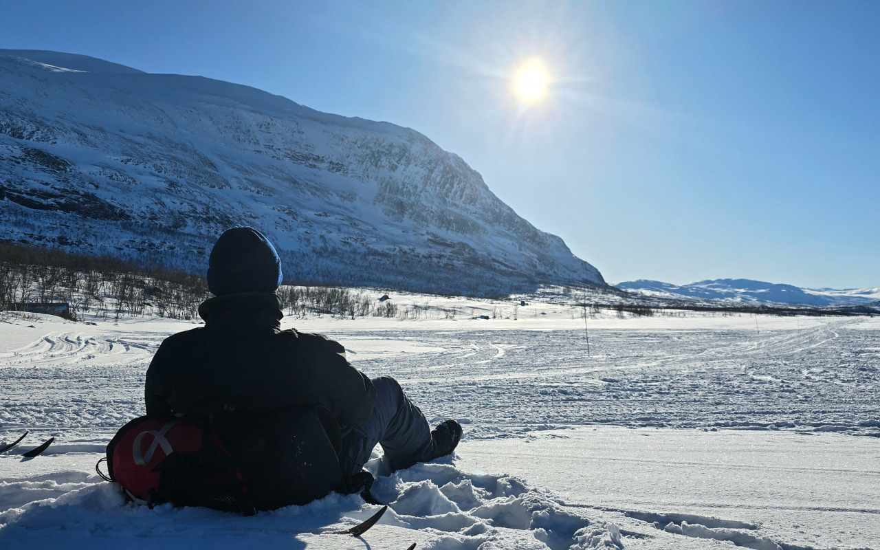 Into the Arctic- A snowshoe journey through Abisko national park 