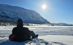 Into the Arctic- A snowshoe journey through Abisko national park 