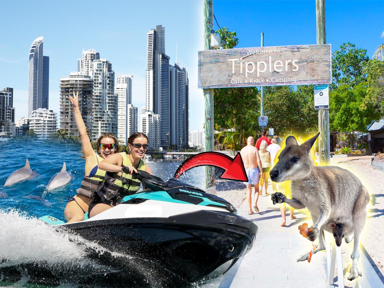 2 hour Topical Island Jet Ski Tour