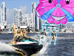 Parasailing + 30 minute Jet Ski Tour (2ppl)