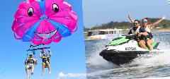Parsasailing + Jetboat + 30 minute Jet Ski Tour (2ppl)