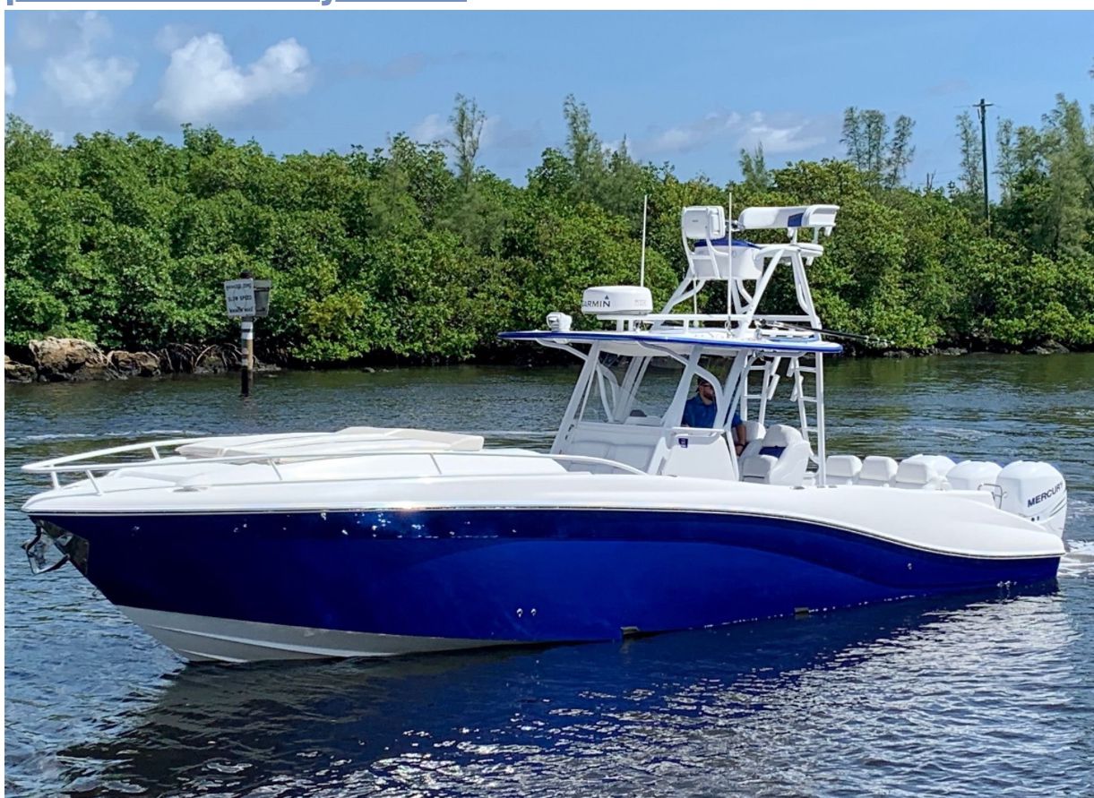 36 FT DEEP IMPACT | PRIVATE FULL DAY | ROSE ISLAND