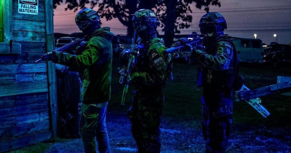 UV Glow Airsoft Party Package