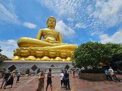 Bangkok by Day: Giant Buddha, Wat Arun and Local Market