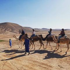 Private Sunset Camel Ride in Agafay Desert – Half-Day Tour from Marrakech