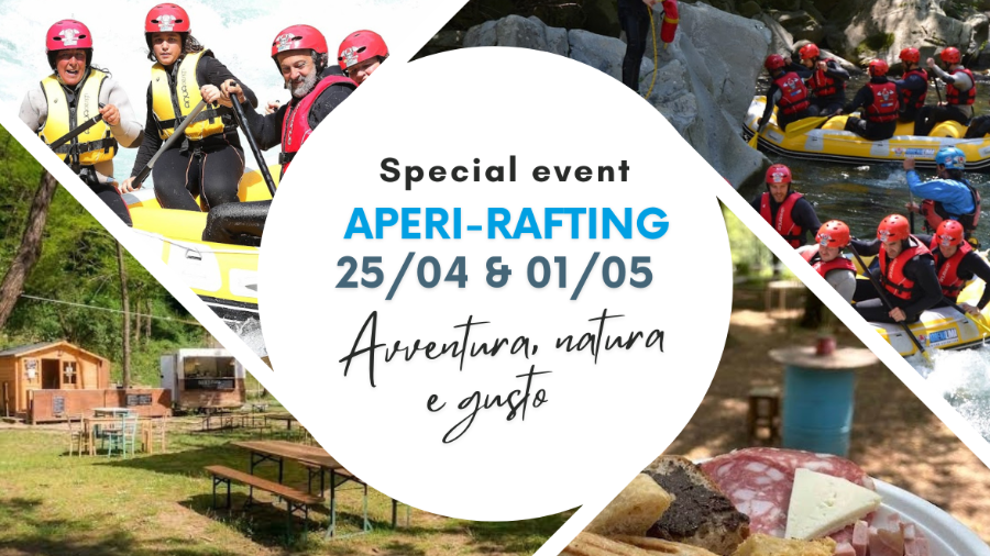 AperiRafting 25 Aprile e 1 Maggio