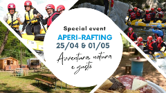 AperiRafting 25 Aprile e 1 Maggio