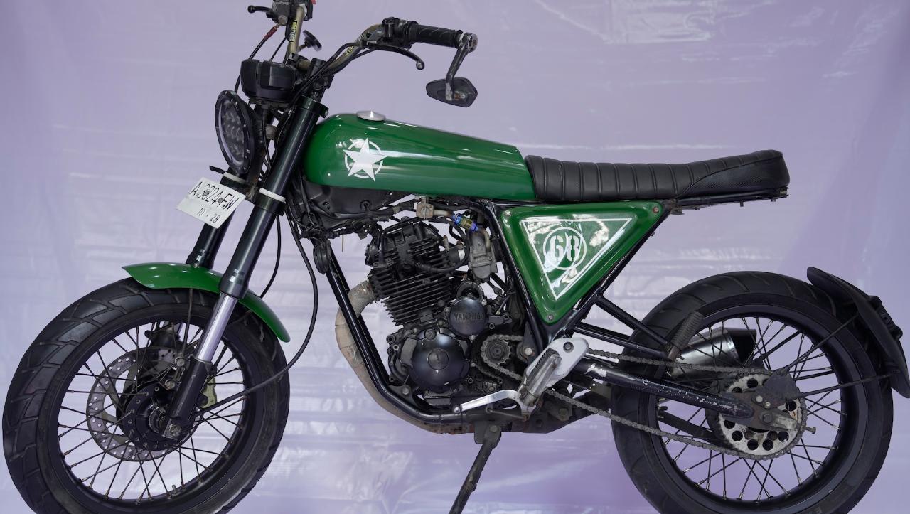 Yamaha Green Scorpio