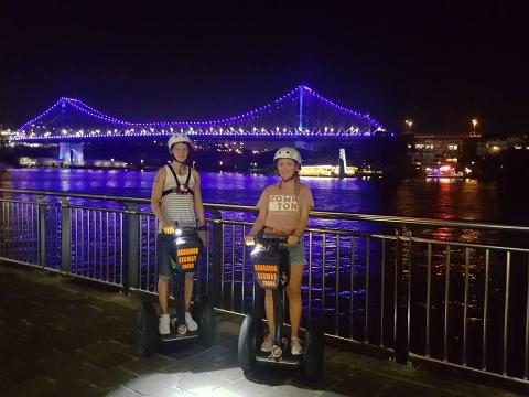 2 Hour 15 Minute Segway Brisbane Night Tour