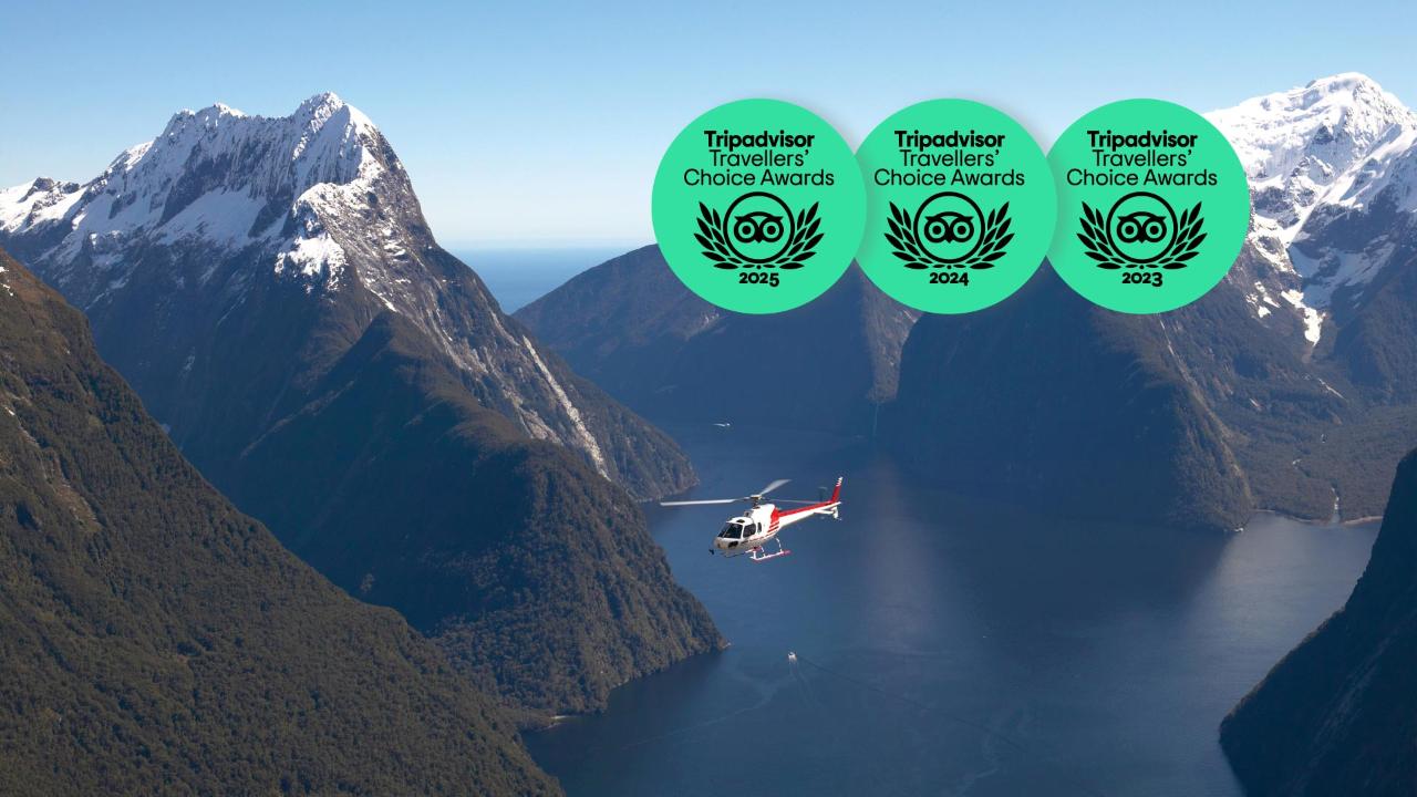 Milford Sound Tour: Cruise & Helicopter