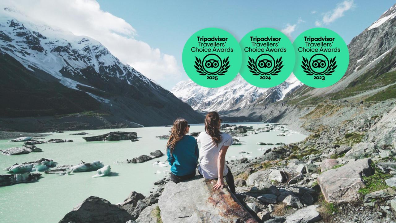 Mount Cook Small Group Scenic Tour