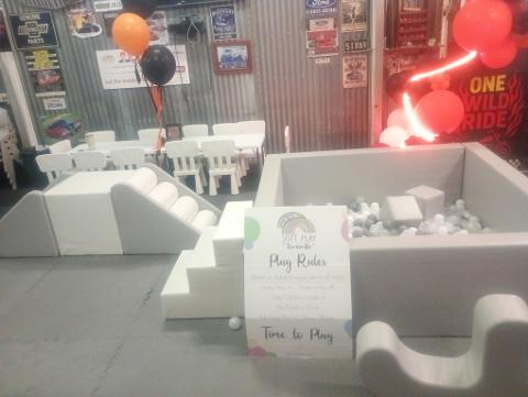 Large white package - seesaw and 2 way climber