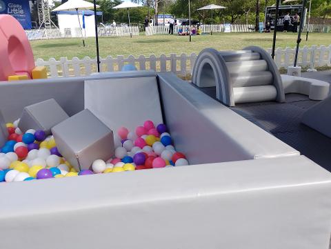 Large white package - seesaw and Rainbow climber