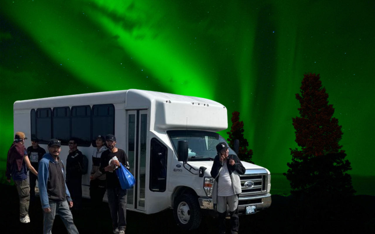Aurora Hunting Tour in Yellowknife – 4 Hours Northern Lights by Bus