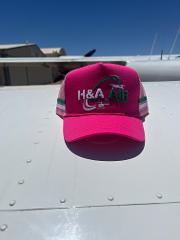 Pink H and A Cap 