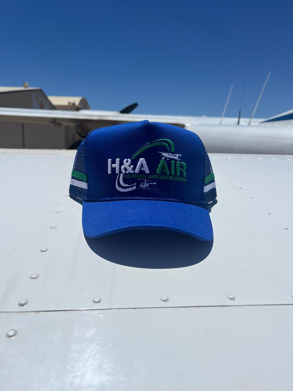 Blue H and A Air cap 