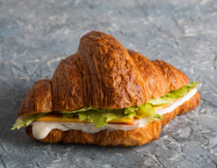 Croissant Turkey & Cheese 
