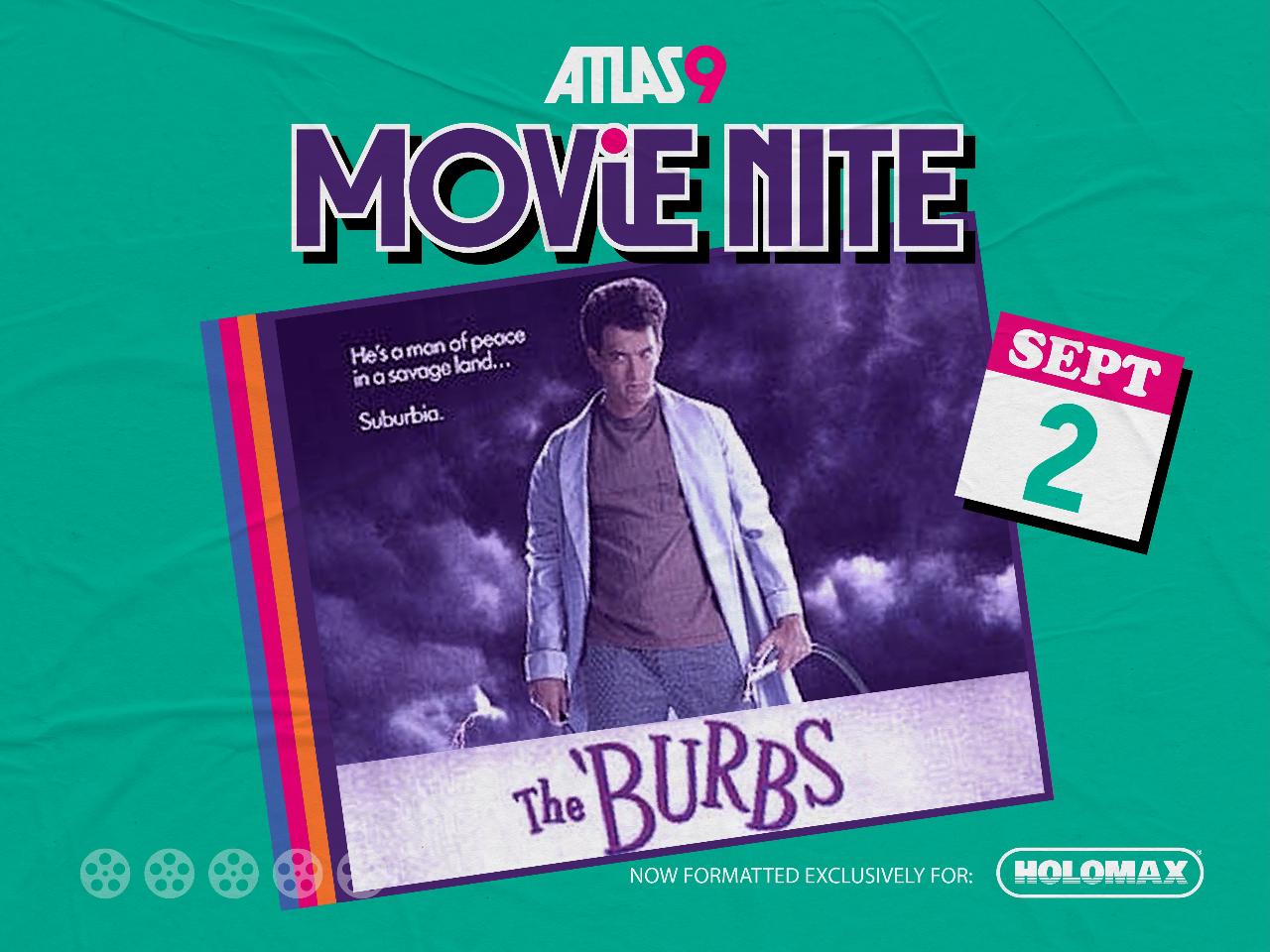 9/2/26: Movie Nite - THE BURBS 